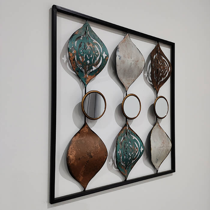 Quadro Metálico Decorativo | Arte Oriental MI30
