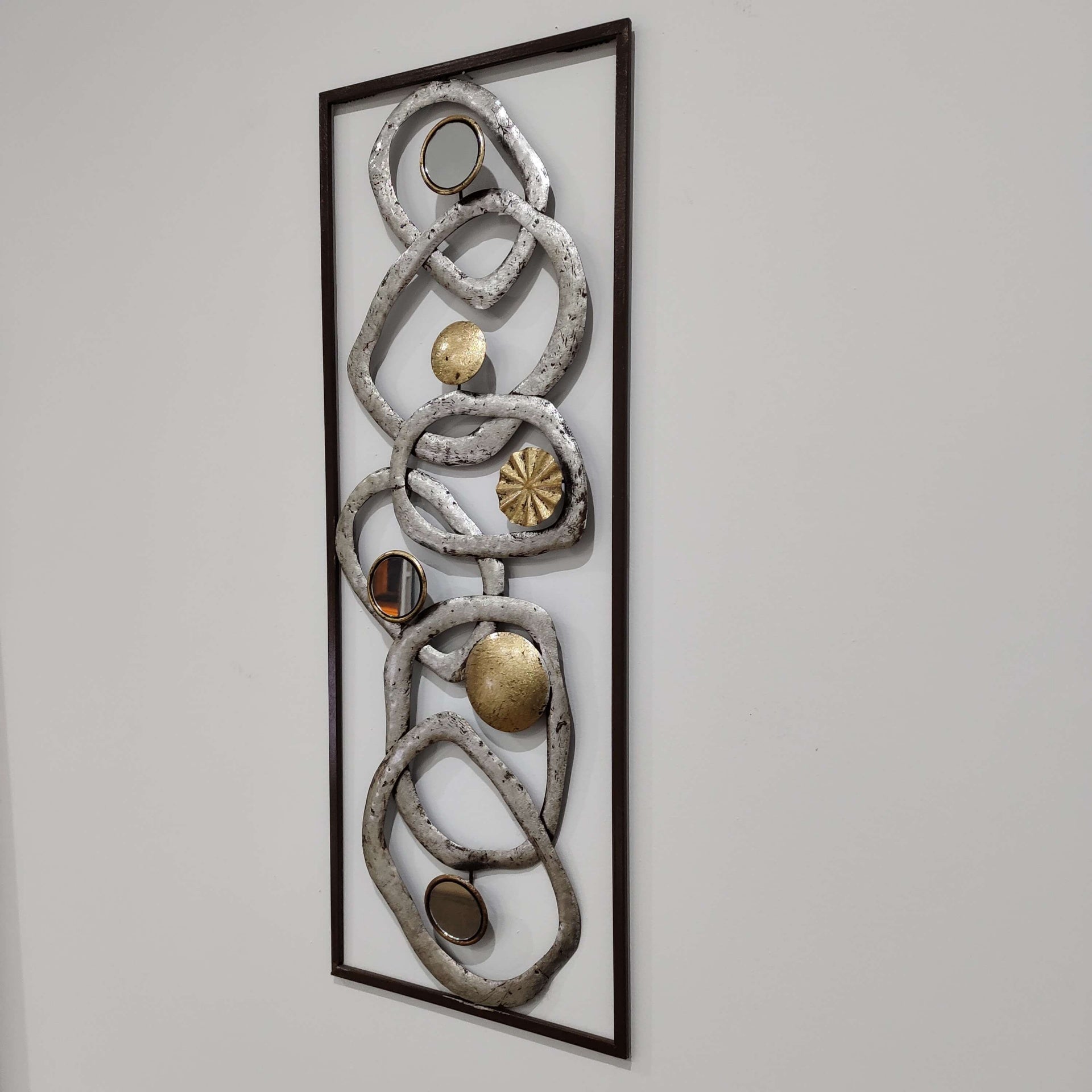 Quadro Metálico Decorativo | Arte Moderna MI21