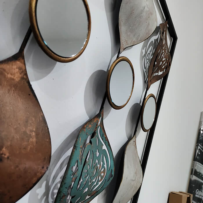 Quadro Metálico Decorativo | Arte Oriental MI30