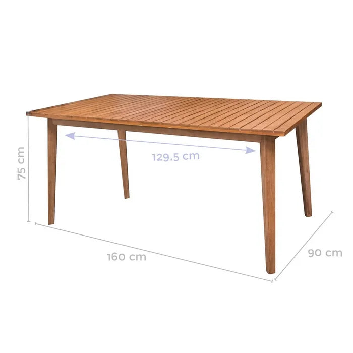 Mesa de Exterior Rectangular | Marilyn