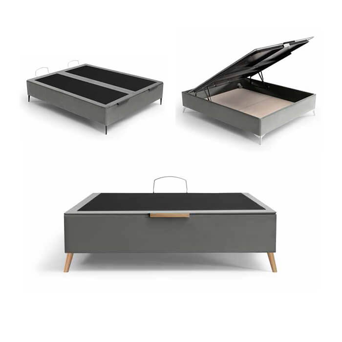 Cama Estofada com Sommier Elevatório | Canapé 3000