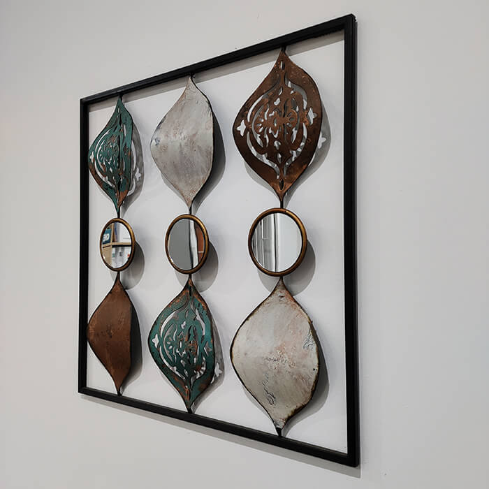 Quadro Metálico Decorativo | Arte Oriental MI30