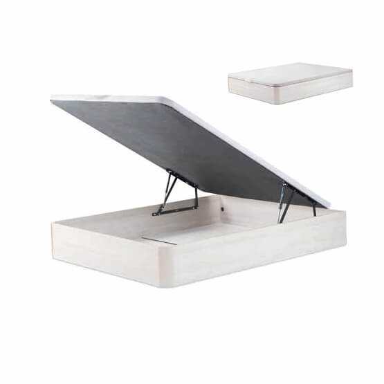 Cama com Arrumação Sommier Elevatório | Canapé Forte