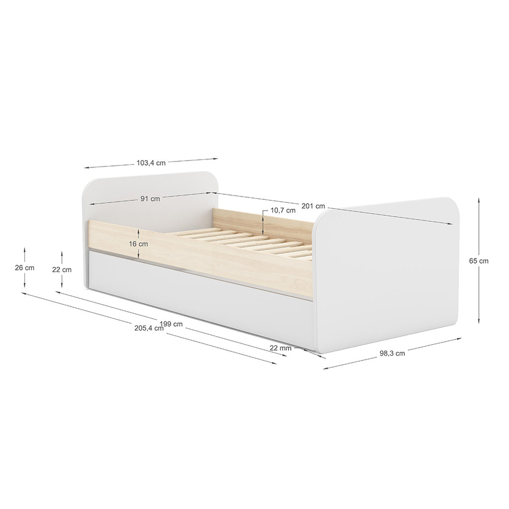 Cama Infantil Dupla | Esteban